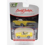 Barrett-Jackson Plymouth Cuda Convertible 1970 Giallo 1:64 Greenlight 37320E
