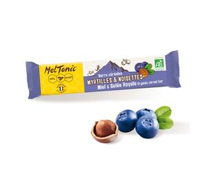 Barretta di cereali bio Meltonic - Mirtilli, nocciole