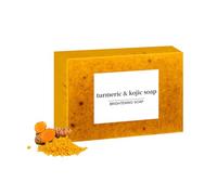 Barretta di sapone alla curcuma Organico Naturale Vegano Tradizionale Fatto a Mano Antico - Schiarente per l'invecchiamento della pelle, per uniformare il tono della pelle (Type 4)