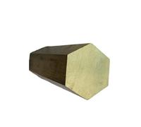 barretta esagonale di ottone solido, Barra esagonale in ottone da 1 pezzo 3-65 mm x 100/1000 mm for valvole di navi(55x100mm)