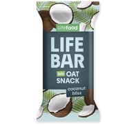 Barretta Lifefood Lifebar Oat Snack kokosový BIO 40 g Sapore: cocco