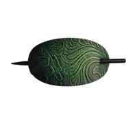 Barretta per capelli in pelle con bastone - scivolo per capelli in similpelle, supporto per coda di cavallo, accessorio elegante per donne e ragazze, cravatta per capelli sicura per panini