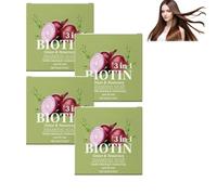 Barretta per shampoo alla cipolla al rosmarino per la crescita dei capelli, biotina sapone contro la caduta dei capelli, shampoo solido senza solfati, idratante per la cura dei capelli per donne e