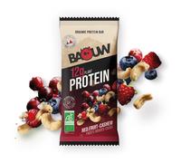 Barretta proteica biologica Baouw - Frutti rossi e Anacardi