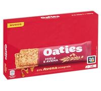 Barrette Croccanti Oaties di Avena Integrale con Miele, Confezione Rossa, 160g