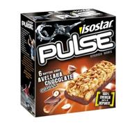 Barrette energetiche al cioccolato con nocciole, 6 pezzi x 23 g. BIS024. Confezione da 6.