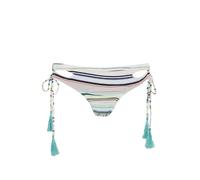 Barrette III Blush Multi Strisce Ritaglio Allacciate Bikini Fondo XL