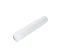 Barrette in acrilico, Asta tonda solida nera/bianca, diametro 5-100 mm(Wit,22x500mm)