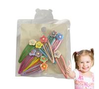 Barrette per capelli da cartone animato - Set di clip a scatto, forcine eleganti | 10 pezzi di capelli BB a forma di prua, accessori per capelli color caramelle per ragazze da donna viaggiare p