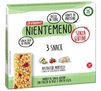 Nientemeno barretta pistacchi e mirtilli astuccio 3 x 23 g