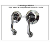 Barrette Taglio Specchio Cromo D2 Per Reale Enfield Super Meteor & Fucile 650