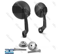 Barrette Taglio Specchio & Montante Nero Per Reale Enfield All Nuovo Classico