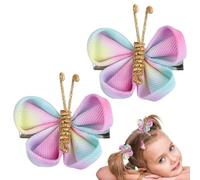 Barrettes, Barrettes per capelli colorati, barrettes, Cartoon Girls Anti Slip Barrettes, 1 paio di accessori per capelli in rete, per la vita quotidiana, viaggi, compleanni, scuola