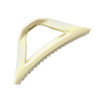 Barrettes Pour Coiffure - Accessorio Pour Cheveux À La Mode Et Tendancieux | Pince Manici Triangulaire En Silicone Anti Dérapant Pour Usage Quotidien, Décontracté And Fêtes Et Mariages