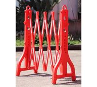 Barricata espandibile Le barriere retrattili, barriera di sicurezza stradale espandibile, recinzione retrattile per esterni, per centri commerciali, eventi pubblici e strade(Red)