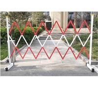 Barricata Metallica espandibile Industriale, cancello di Sicurezza espandibile, barricata espandibile, barricata Retrattile in Metallo, barricata Stradale Retrattile, Alta 1,2 Metri, barrica