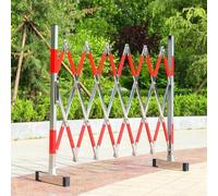 Barricata Mobile Espandibile, Barriera Mobile in Metallo | Facile da Montare e Utilizzare, per Cantieri, Scuole e Magazzini(3m/9.8ft)