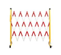 Barricata Mobile Espandibile, Catena di Intercettazione con Ruote | Facile da Usare, Portatile e Pratica, per Il Controllo di Folla e Traffico(Red,3m/9.8ft)