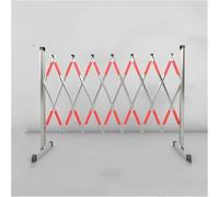 Barricata mobile for recinzione stradale in acciaio inossidabile barricata | Barriera di sicurezza retrattile pieghevole portatile