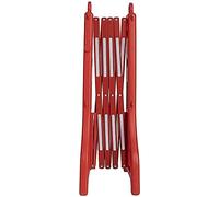 Barricate di sicurezza, recinzione stradale pieghevole, barricata in plastica espandibile di 8,2 piedi di larghezza riempita d'acqua con strisce riflettenti, protezione flessibile for barriere di cont