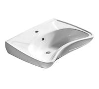 Isvea Handicap lavabo 59.5x45.6 cm rettangolare a parete per disabili bianco lucida 10TP60060