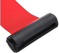 Barriera a Cintura Retrattile Magnetica for Montaggio a Parete, barriera a Nastro Retrattile, Nastro Protettivo in Acciaio Inossidabile 2 m/3 m/5 m, utilizzato nei Negozi al Dettaglio(3m)