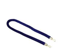 Barriera a nastro retrattile in poliestere vellutato | Utilizzo multicolore: separazione delle zone for sedi di eventi e guida alla folla(Blue)