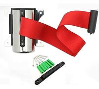 Barriera a nastro retrattile, Wall Mounted Pull Out Queue Rope Barrier, Crowd Control Ribbon