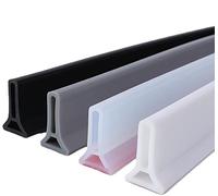 barriera a pavimento per ambienti umidi, Tappo for l'acqua, Striscia di tenuta impermeabile, Diga for l'acqua sulla soglia della porta della doccia, Barriera for doccia, Barriera for l'acqua for lavan