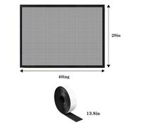 Barriera a prova di bambino elegante nera rete intrecciata barriera protettiva s