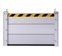 Barriera alluvione garage porta da inondazione della barriera di alluvione Design della barriera di alluvione per il vialetto per vialetto H60CM L190cm
