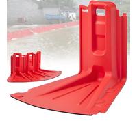 Barriera anti-allagamento Quick Dam per esterni - Pannelli riutilizzabili in ABS a forma di L - Facile installazione - Protezione da allagamenti per esterni e porte d’accesso(2-pcs)