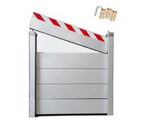Barriera Anti-inondazione 45/55/65/75/85/95/105/115/125/135/145/155/165/175/185/195/205cm Barriere Di Difesa Dalle Inondazioni Stradale Pannello Di Tenuta Della Porta Di Casa(L65cm)