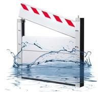 Barriera Antiallagamento 141-150 Cm Piastra Di Contenimento Acqua Staccabile E Riutilizzabile Pannello Di Protezione Antiallagamento Per Casa/magazzino/garage(Outside,142 * 40cm)