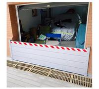 Barriera Antiallagamento In Alluminio 201-210 Cm Piastra Di Contenimento Dell'acqua Riutilizzabile Contro La Pioggia Battente Adatta Per Garage, Seminterrato, Porta D'ingresso(Inside,201 * 20cm)