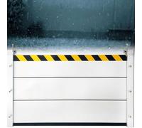 Barriera Antiallagamento per Garage Multiuso Kit Soglia in Alluminio Resistente Cantina Magazzino Vialetto Esterno Dighe per Il Controllo delle Inondazioni