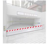 Barriera Antiallagamento Rimovibile E Riutilizzabile 144 Cm Pannello Di Protezione Antiallagamento In Alluminio Per Casa/magazzino/garage(Outside,144 * 40cm)