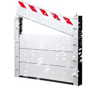 Barriera Antiallagamento Riutilizzabile 171-180 Cm Dighe Temporanee Piastra Di Contenimento Acqua Rimovibile Adatta Per Garage, Cantina, Porta D'ingresso, Vialetto(Outside,180 * 60cm)