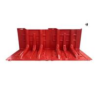 Barriera Antiallagamento Riutilizzabile A Forma Di L, Barriere Antiallagamento In ABS Flessibili, Pannelli Di Protezione Antiallagamento Portatili, For Casa, Dighe, Garage(10-pcs)