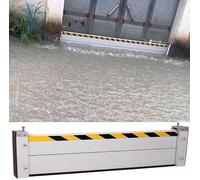 Barriera antiallagamento verticale, rimovibile e riutilizzabile, design del modulo unità for impieghi gravosi, porta deflettrice di controllo delle inondazioni(H40cm,170cm(5.6ft))