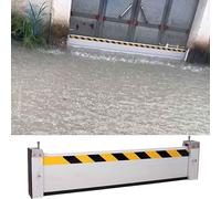 Barriera antiallagamento verticale, rimovibile e riutilizzabile, design del modulo unità for impieghi gravosi, porta deflettrice di controllo delle inondazioni(H20cm,70cm(2.3ft))