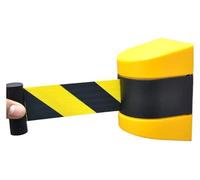 Barriera con cintura retrattile - Strumento di sicurezza durevole for il controllo della folla con montaggio a parete for eventi all'aperto, parcheggi e gestione delle code(5M)