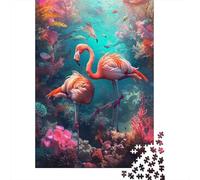 Barriera corallina Puzzle 1000Pcs Fenicottero Decorazione Per La Casa. Rilassamento E Intelligence Per Adulti E Bambini Da 14 Anni 70x50cm/1000pcs