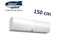 BARRIERA D'ARIA CENTRIFUGA TEKNOPOINT CON TELECOMANDO DA 150 cm. PORTATA D'ARIA