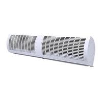 Barriera d'aria con Telecomando, Angolo del Vento Regolabile, Telecomando Incluso, Barriera d'Aria Silenziosa Montata A Parete, Basso Consumo, Muto, Anti-zanzara, Uso Commerciale Domestico(Size:120CM)