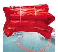 Barriera di contenimento per idrocarburi, barriera Industriale di Lunghezza Personalizzabile per sversamenti in Ambito Marittimo e Portuale, barriera Galleggiante in PVC