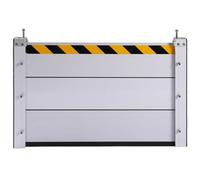 Barriera di controllo delle alluvioni garage barriere alluvione barriera alluvione di inondazione barriera per defunto per le dighe H60CM L120cm