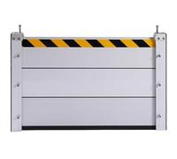 Barriera di inondazione di difesa di difesa delle alluvioni di difesa in alluminio inondazione del controllo delle inondazioni per le mense H60CM L110cm