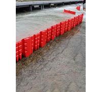 Barriera di inondazione rimovibile, diga d'acqua a forma di L di installazione rapida per la protezione della metropolitana del seminterrato domestico