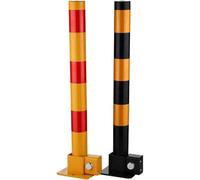 Barriera di parcheggio bloccabile con chiavistello, sicura per parcheggi privati, previene parcheggi non autorizzati con durevole garage Guardrail